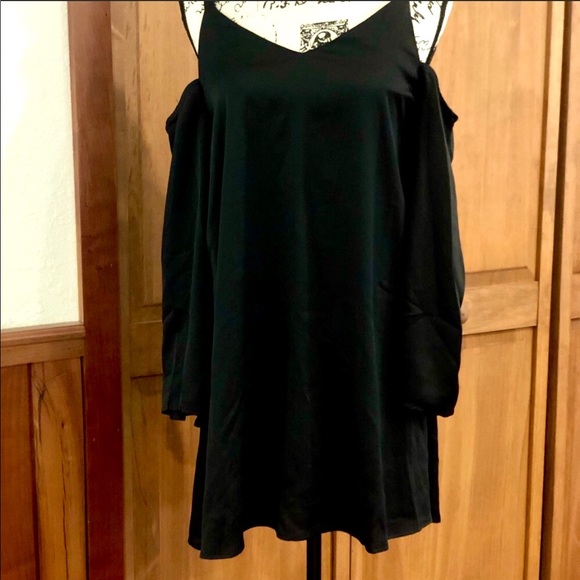 Black dress with a beautiful backing Boho dress - Picture 6 of 7